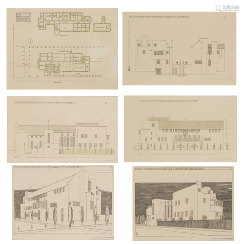 CHARLES RENNIE MACKINTOSH (1868-1928) and LEOPOLD BAUER (187...