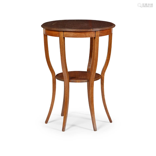 MANNER OF GEORGE WALTON OCCASIONAL TABLE, CIRCA 1900