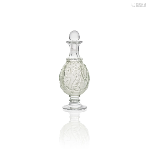 ‡ ‡ LALIQUE 'MADRIGAL' SCENT BOTTLE, MOLINARD, DES...