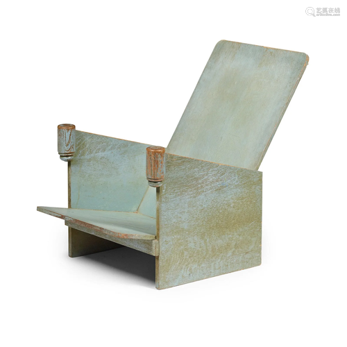 ENGLISH MODERNIST ARMCHAIR, CIRCA 1920