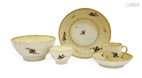 An English Porcelain Tea and Coffee Service, circa 1795, of ...