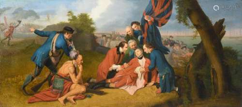 After Benjamin West PRA (1738-1820) The Death of General Wol...