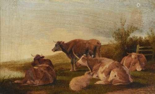} After Thomas Sidney Cooper RA (1803-1902)Cattle and sheep ...