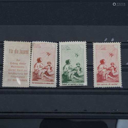 Suisse - 1912 ** /Valeur catalogue : ca. 460,-€ Pro Juventut...