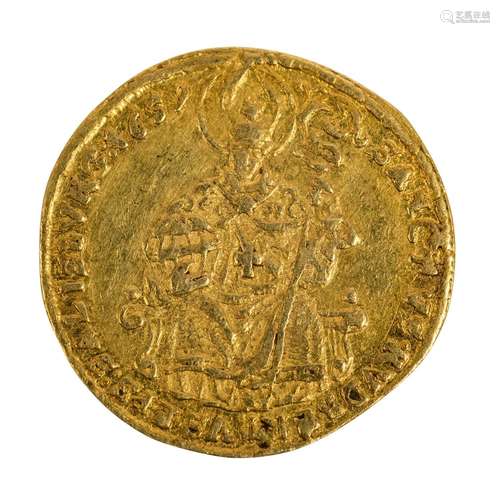 Archevêché de Salzbourg /Or - 1/4 ducat, Johann II à Guidoba...