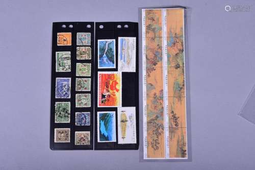 A SET OF CHINA POSTAL STAMPS(27)