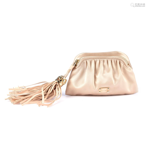 Jimmy Choo, a Chad tassel clutch, crafte