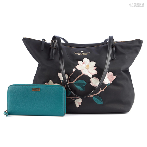 Kate Spade, a Watson Lane Embroidered Ma