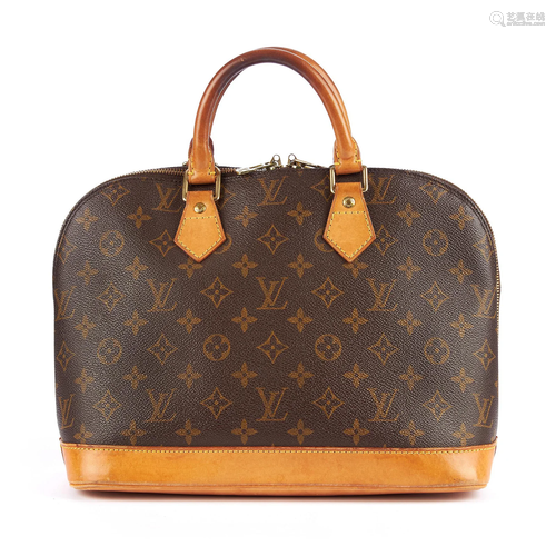 Louis Vuitton, a monogram Alma handbag,