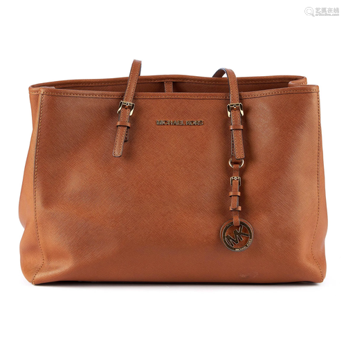 Michael Kors, a Saffiano leather tote, f