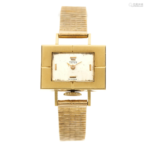 Titus, an 18ct gold watch, reference 679