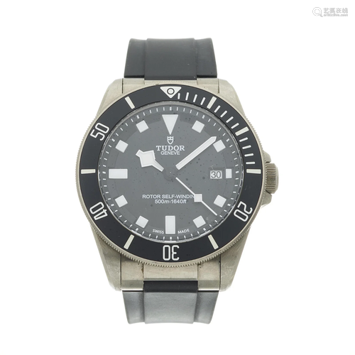 Tudor, a titanium Pelagos wrist watch, r