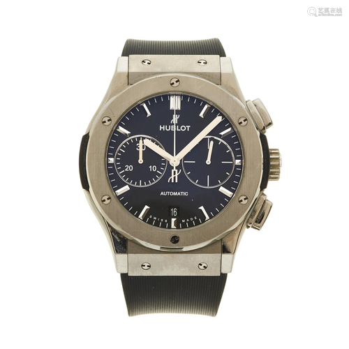 Hublot, a titanium Classic Fusion chrono