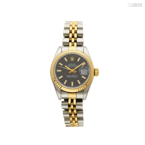 Rolex, a stainless steel and 18ct gold O