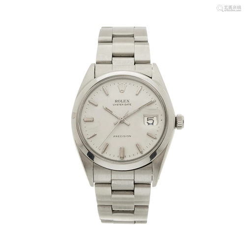 Rolex, a stainless steel Oysterdate Prec