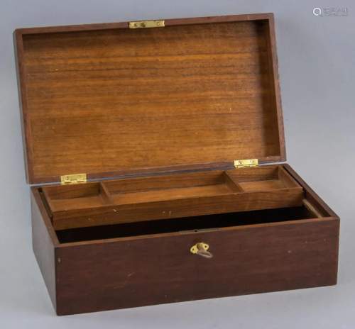 American Wood Carved Jewellery Box