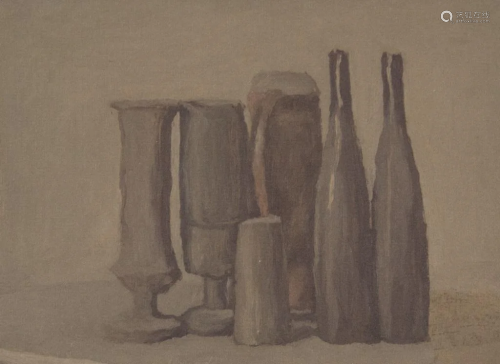 Italian Lithograph 1/50 Hand Signed Morandi