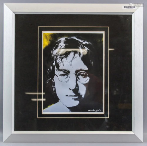 Offset Lithograph of John Lennon by Andy Warhol
