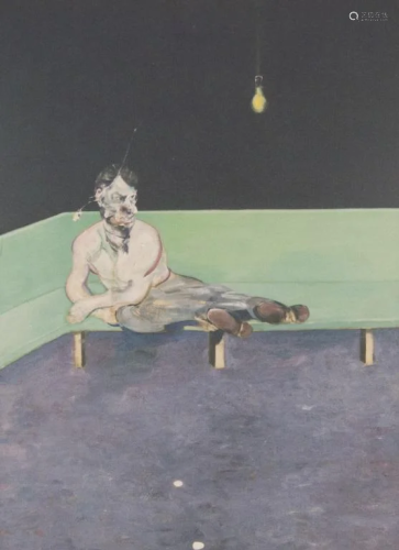 British Lithograph 2/100 Signed Francis Bacon