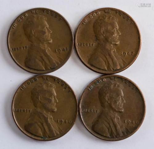 USA Lincoln Cent Error Struck Double-Die