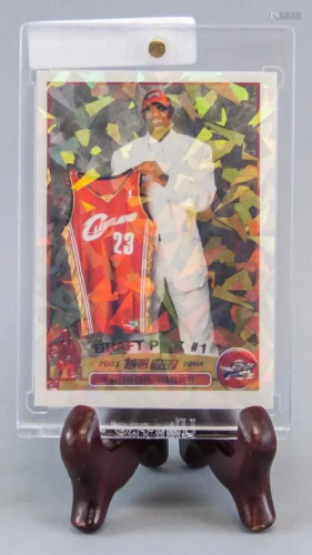 2003-2004 Topps Rookie Card LeBron James