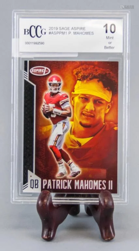 2019 BCCG Sage Aspire P. Mahomes