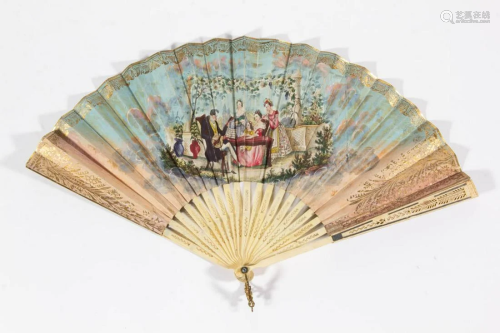 CHINESE EXPORT HAND FAN