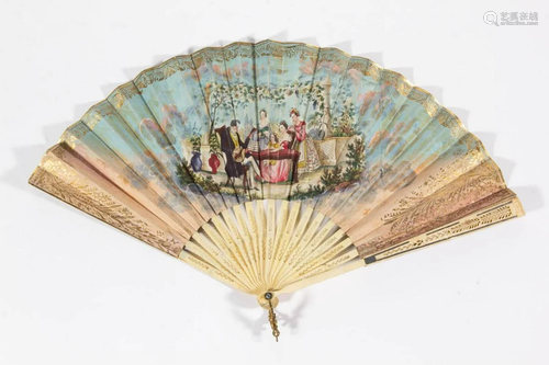 CHINESE EXPORT HAND FAN