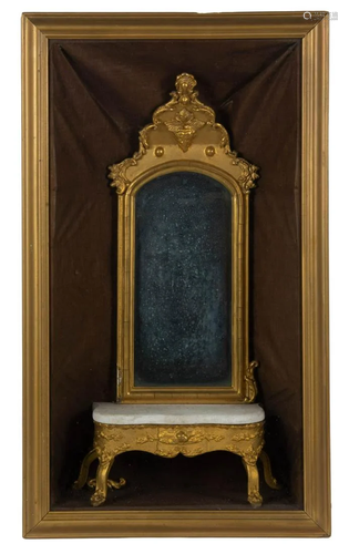 CLASSICAL GILTWOOD SHADOWBOX FRAME