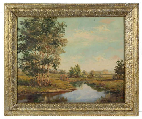 AMERICAN SCHOOL (20TH CENTURY) LANDSCAPE PAINTING