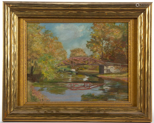 AMERICAN SCHOOL (20TH CENTURY) LANDSCAPE PAINTING