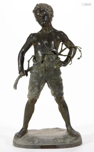 AFTER CHARLES VITAL CORNU (FRENCH, 1851-1927) CAST-METAL &qu...