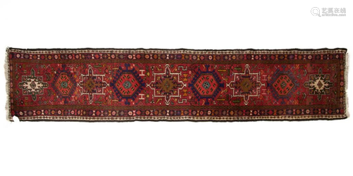 SEMI-ANTIQUE PERSIAN ORIENTAL RUG / RUNNER