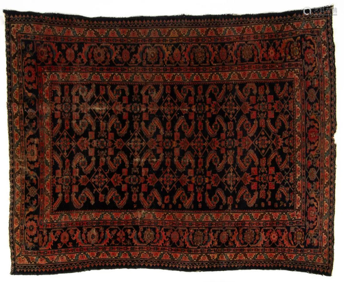 ANTIQUE PERSIAN ORIENTAL SCATTER RUG