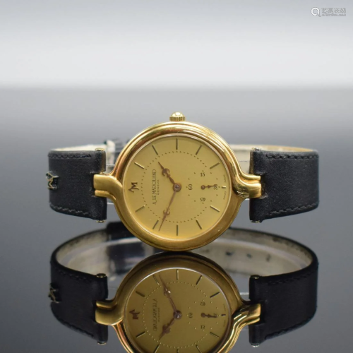 ANDRE LE MARQUAND 18k yellow gold wristwatch