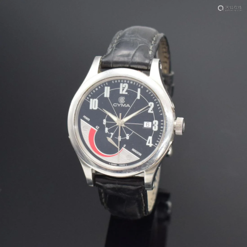 CYMA rare chronometer wristwatch Imperium XL