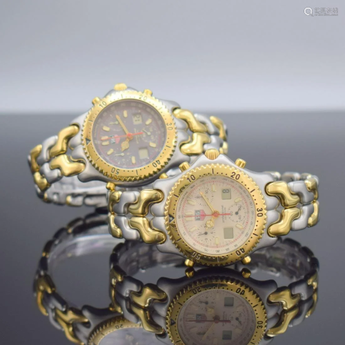TAG HEUER 2 Armbandchronographen series Professional