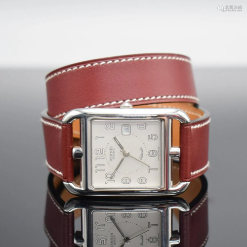 HERMES wristwatch series Cape Cod in steel