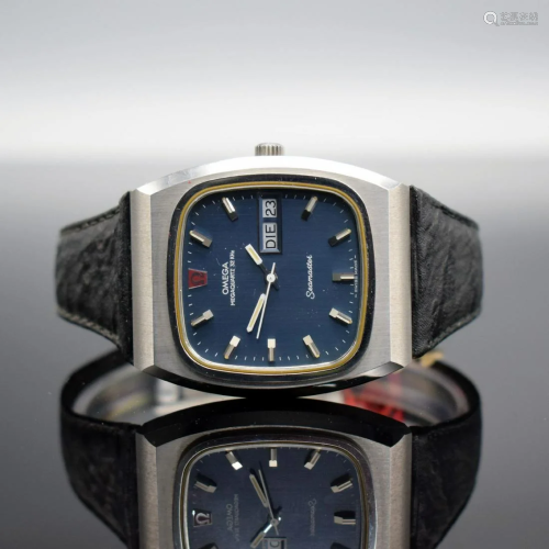 OMEGA Megaquartz 32 KHz gents wristwatch in steel