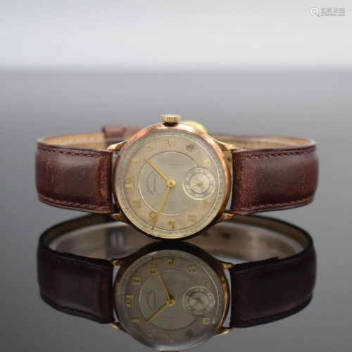 MOVADO 14k yellow gold ladies chronometer wristwatch