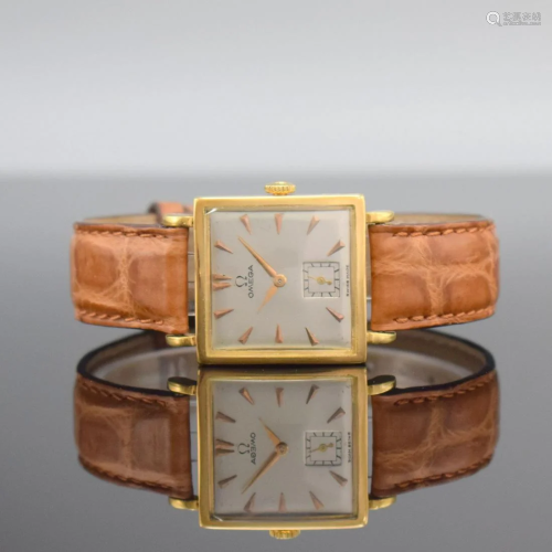 OMEGA 18k yellow gold ladies wristwatch