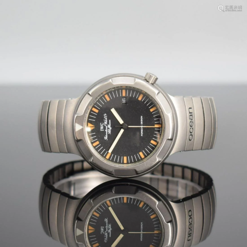 IWC gents wristwatch in Porsche design model Ocean 2000