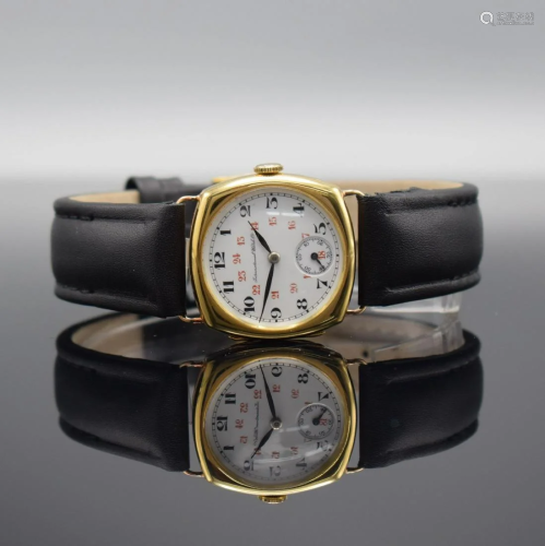 IWC early, rare 18k yellow gold wristwatch