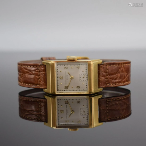 VACHERON & CONSTANTIN 18k yellow gold wristwatch