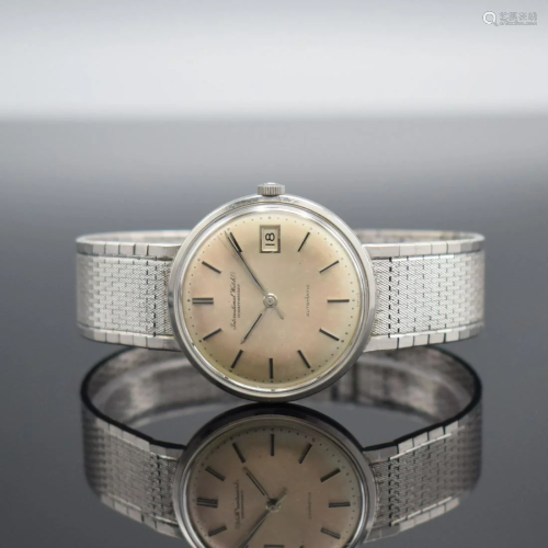 IWC 18k white gold gents wristwatch calibre 8541