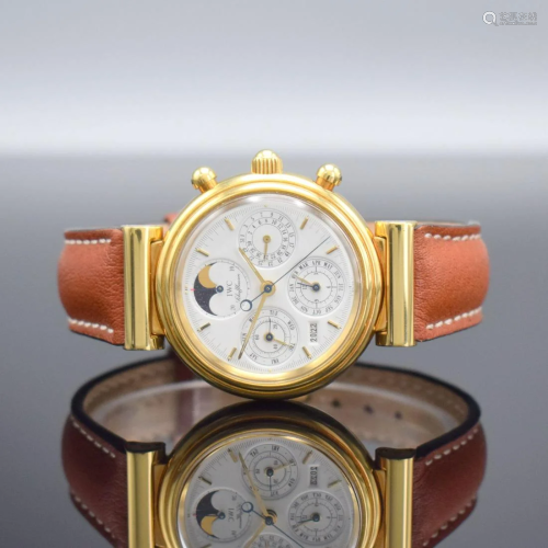IWC fine astronomical 18k yellow gold chronograph