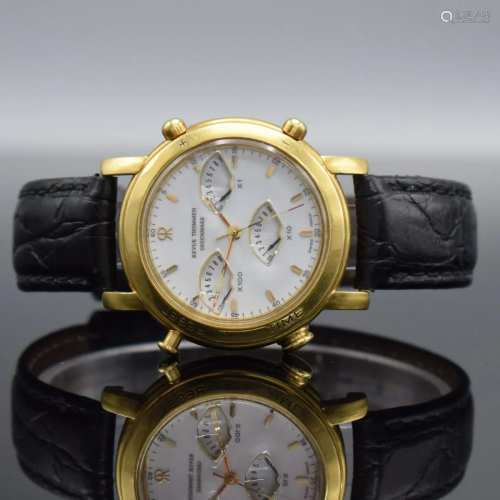 REVUE THOMMEN Greenmark limited 18k gold wristwatch