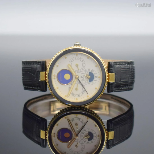 GERALD GENTA Gefica 18k yellow gold wristwatch