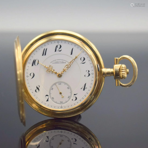A.LANGE & SOeHNE Glashuette-SA Deutsche pocket watch