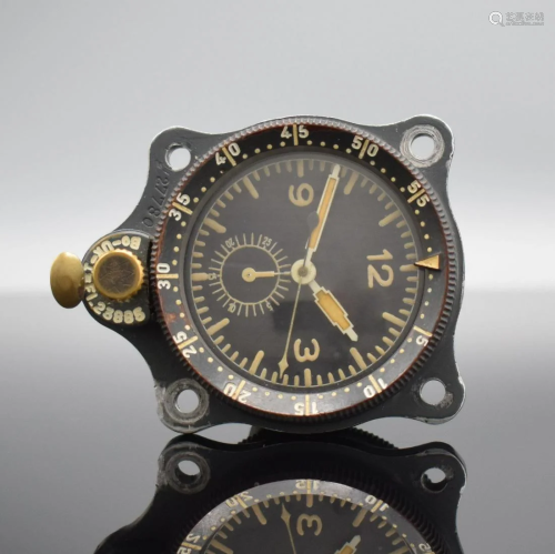 JUNGHANS aircraft clock with chronograph